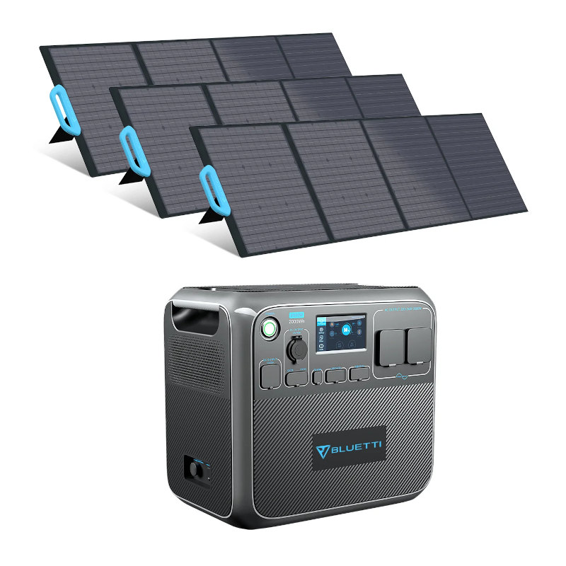 BLUETTI AC200P + 3x PV200 Solargenerator-Kit