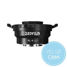 DZOFILM Octopus Adapter PL Mount Lens to X Mount Camera Black