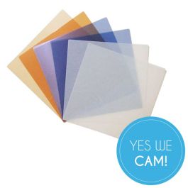 Litepanels 1x1 - 6-Teiliges Bi-Color Gel-Filter Set