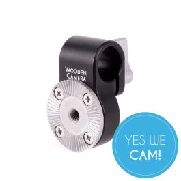 Wooden Camera 15mm Rod Clamp to ARRI Rosette