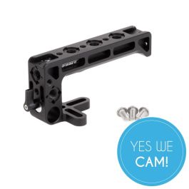 Wooden Camera Top Handle V2 - 2" Slotted Screw Channel