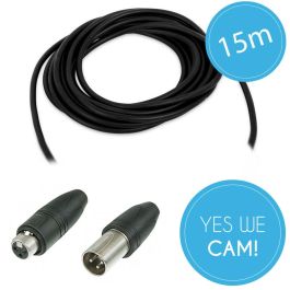 XLR-Kabel 15 Meter - 3-polig