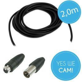 XLR-Kabel 2 Meter - 3-polig