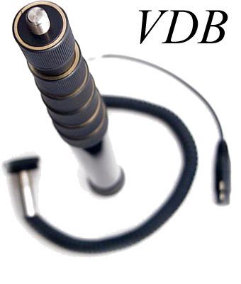 VdB S Tonangel mit XLR Spiralkabel - VB-1021