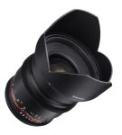 Samyang 16mm T2.2 VDSLR II Objektiv für Canon EF Seitlich