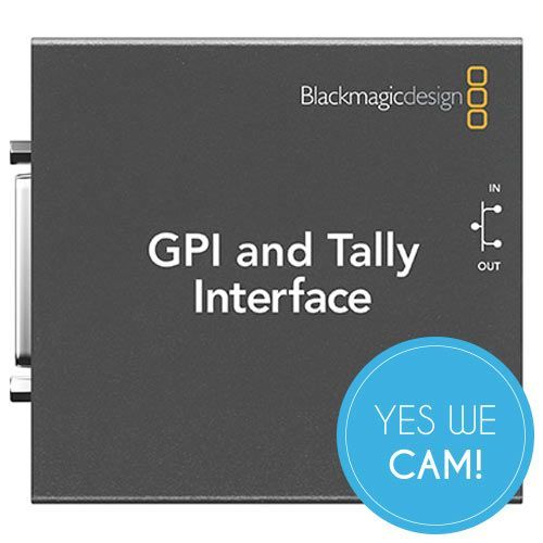 Blackmagic Design ATEM GPI and Tally Interface YES WE CAM