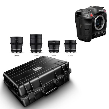 Camera Bundle 11 - Canon EOS C70 mit Samyang MK2 VDSLR Objektivsatz