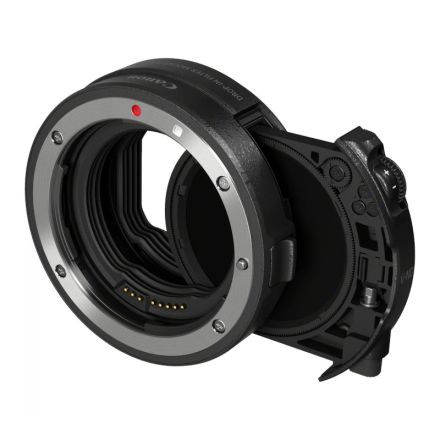 Canon Bajonettadapter mit Einsteckfilter-Halter EF-EOS R mit variablem ND-Filter A