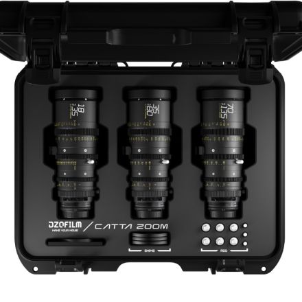 DZOFILM Catta Zoom 3-Lens Kit 18-35/35-80/70-135 T2.9 Black