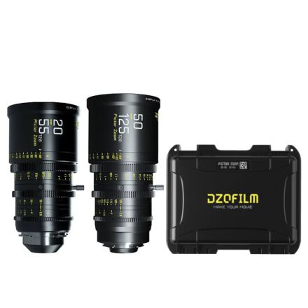 DZOFILM Pictor Zoom 2-Lens Kit 50-125/20-55 T2.8 Black
