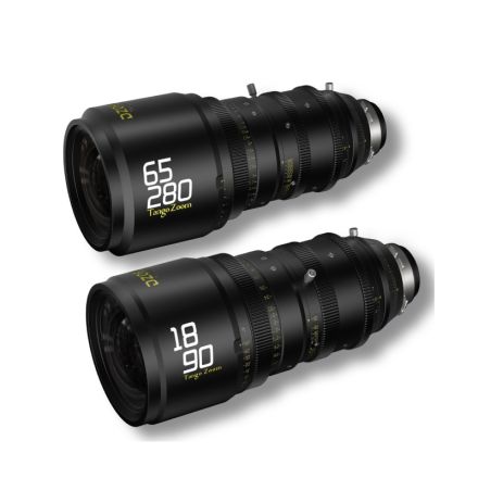 DZOFILM Tango 2-Lens Kit 18-90mm T2.9/65-280mm T2.9-4 for PL&EF Mount S35 metric w/o servo