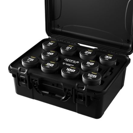 DZOFILM Vespid Prime 10-Lens Kit 16 T2.8 + /21/25/35/40/50/75/100/125 T2.1 + Macro 90 T2.8 metric