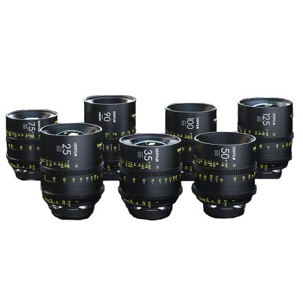 DZOFILM Vespid Prime 7-Lens Kit 25/35/50/75/100/125 T2.1 + Macro 90 T2.8 imperial