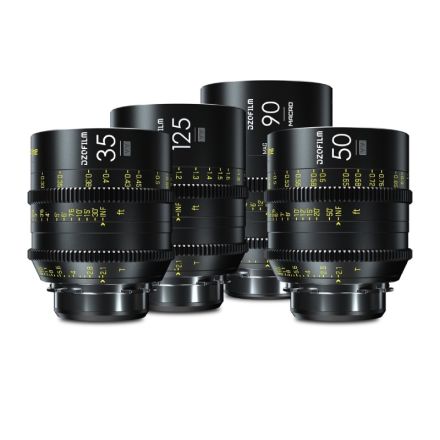 DZOFILM Vespid Prime 4-Lens Kit 35/50/125 T2.1 + Macro 90 T2.8 imperial