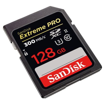 SanDisk Extreme Pro UHS II SDXC 128GB 300MB/s