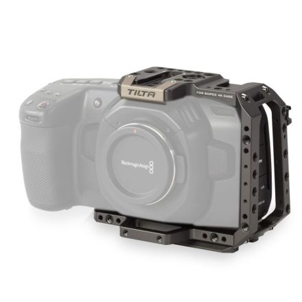 Tilta Half Camera Cage for BMPCC 4K / 6K - Gray TA-T01-HCC-G