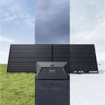 Anker SOLIX Balkonkraftwerk mit 2x RS50B Panel 540W + 1x Mikrowechselrichter 600W/800W + Bodenhalterungen Wetterfest