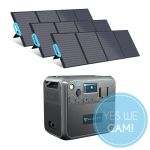 BLUETTI AC200P + 3x PV200 Solargenerator-Kit Powerstation