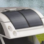 EcoFlow 100W Flexibles Solarpanel Laden