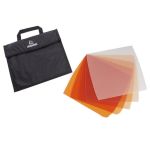 Litepanels Astra 1x1 - 5-Teiliges CTO Gel-Filter Set