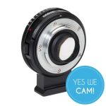 Metabones Nikon G Lens to BMPCC4K Speed Booster ULTRA 0.71x Blendeöffnung