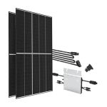 Offgridtec Balkonkraftwerk 850W HM-600 Trina Solar Vertex S Mini-PV Solaranlage Sonnenenergie