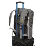 ORCA OR-531G - Any Day Laptop-Backpack - grey Trolley-Halterung