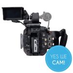Panasonic AU-EVA1 Super35 Cine Kamera mit EF-Mount Anschluesse