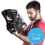 Sachtler Transparentes Regencover für Canon EOS C100