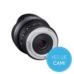 Samyang 10mm T3.1 VDSLR II Objektiv für Nikon Zahnkranz