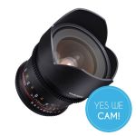 Samyang 10mm T3.1 VDSLR II Objektiv für Nikon Seite