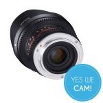 Samyang MF 12mm F2.2 Video APS-C Fuji X Blendenring