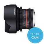 Samyang MF 12mm F2.2 Video APS-C Fuji X Lichtstärke