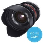 Samyang MF 12mm F2.2 Video APS-C Fuji X Blende