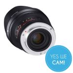 Samyang MF 12mm F2.2 Video APS-C Sony E Objektivlinse
