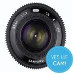 Samyang MF 35mm F1.3 Video APS-C Sony E Weitwinkel