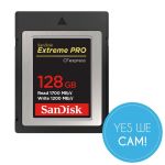 SanDisk CFexpress Extreme Pro 128 GB RAW-Leistung