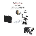 SHAPE Sony FX3 Kit Matte Box Follow Focus ARRI-Rosette