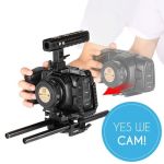 SmallRig QR Half Cage für Blackmagic Pocket Cinema Kamera 4K & 6K (2255) Schnelle Lieferung