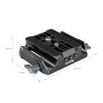 SmallRig Universal LWS Baseplate with Dual 15mm Rod Clamp 3357 Dual