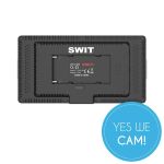 SWIT CL-15 Bi-color SMD On-camera LED Light NP-F Akku Platte