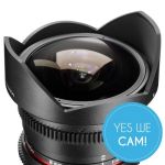 8 Fisheye II Video APS-C Canon EFS Gegenlichtblende