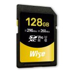Wise SDXC UHS-II V90 128GB Max. Schreibgeschwindigkeit