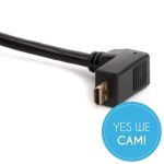 Wooden Camera Coiled Right Angle Micro HDMI to Full HDMI (12’’) schnelle Lieferung