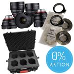 XEEN-5er Set Cinema Objektive 4K inkl. gratis 2x XEEN Mounting Kit & XEEN Case - 0% Aktion