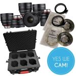 XEEN-6er Set Cinema Objektive 4K inkl. gratis 2x XEEN Mounting Kit & XEEN Case