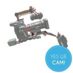 Zacuto Canon 18-80 Lens Support & Right Angle Cable camera