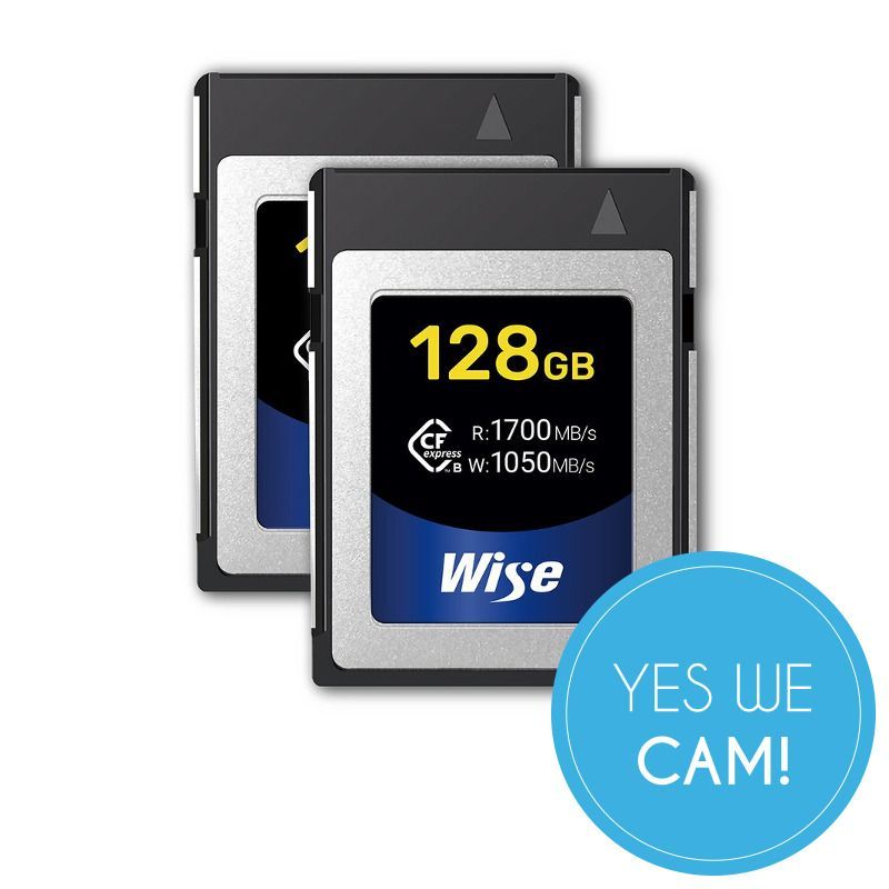 Wise CFexpress 128 GB (2er-Pack) Speicherkarte