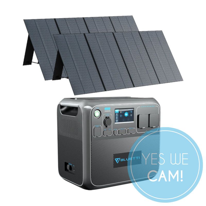 BLUETTI AC200P + 2x PV350 Solargenerator-Kit Set