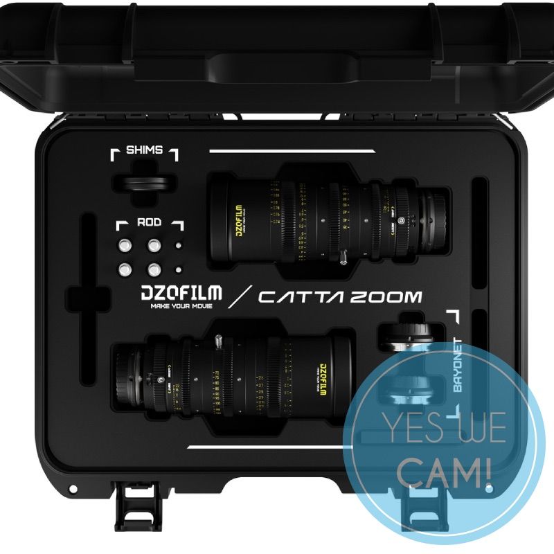 DZOFILM Catta Zoom 2-Lens Kit 18-35/35-80 T2.9 Black Set